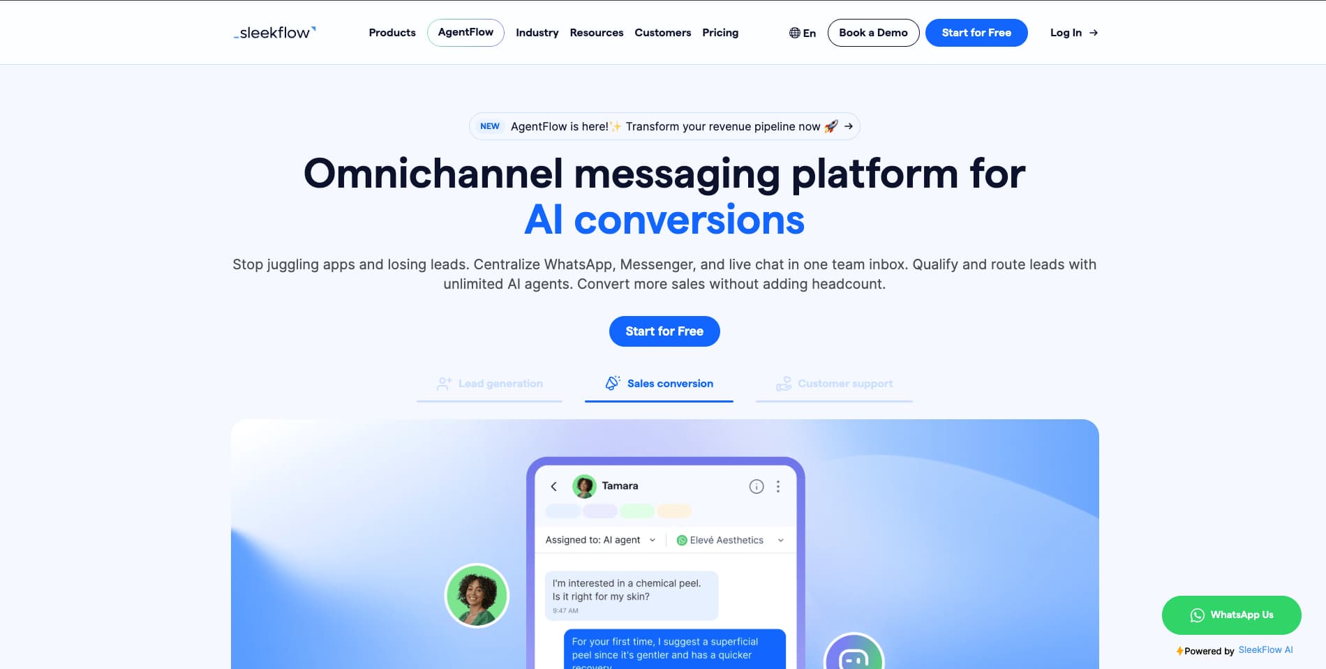 SleekFlow screenshot 1