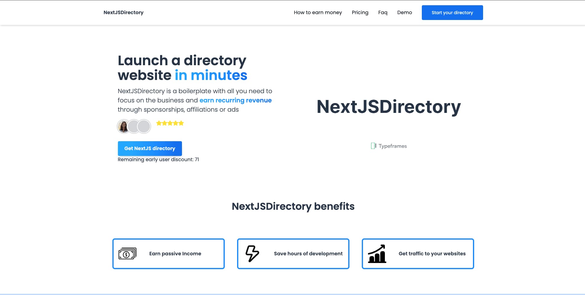 Next.js Directory screenshot 1