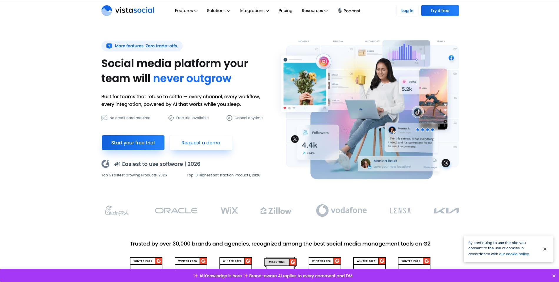 Vista Social screenshot 1