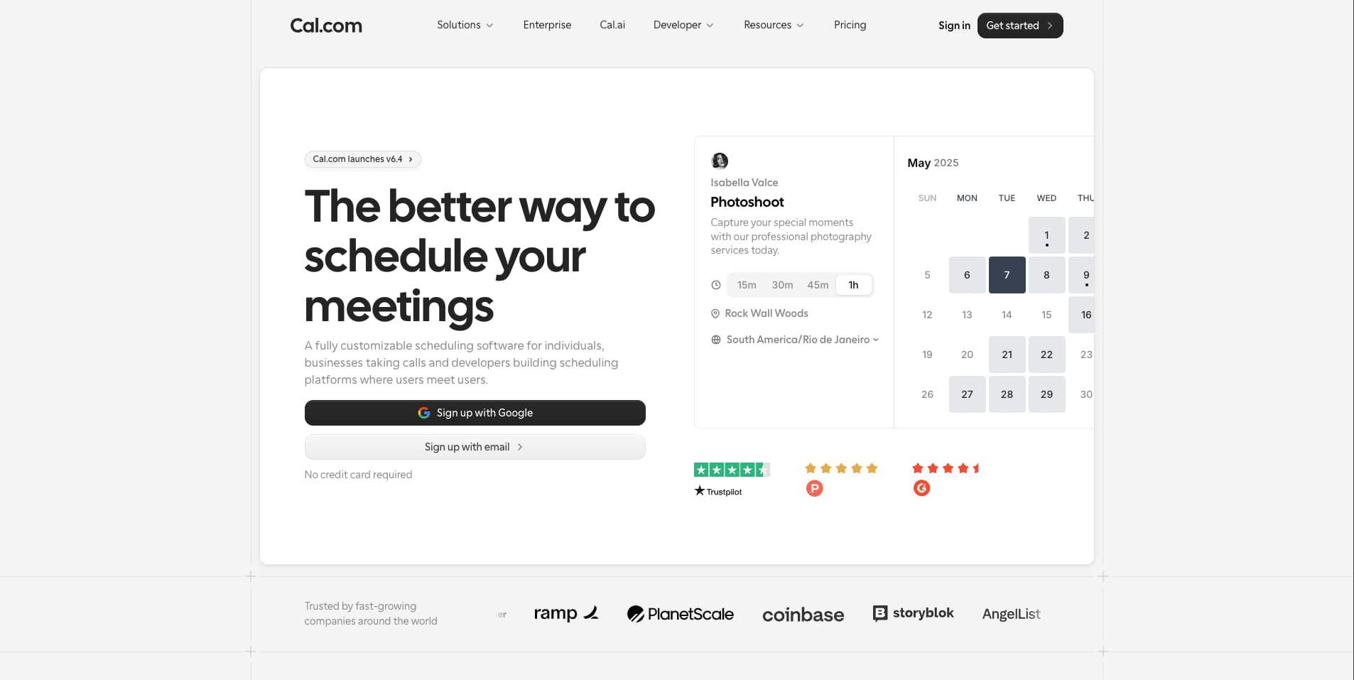 Cal.com screenshot 1