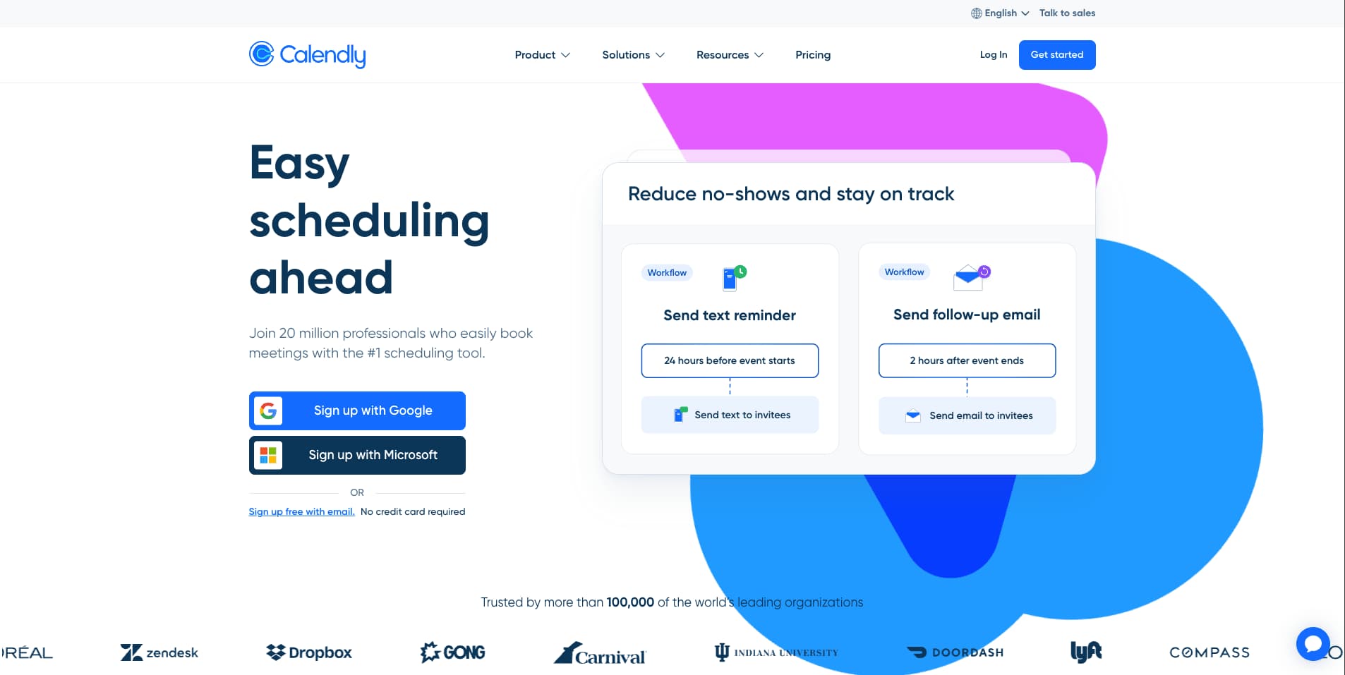 Calendly screenshot 1