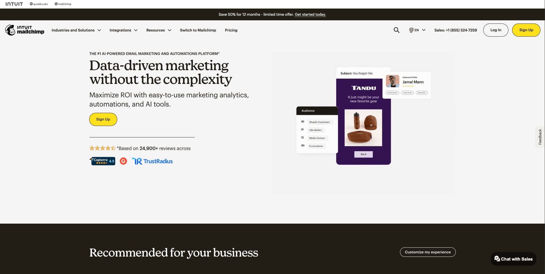Mailchimp screenshot 1
