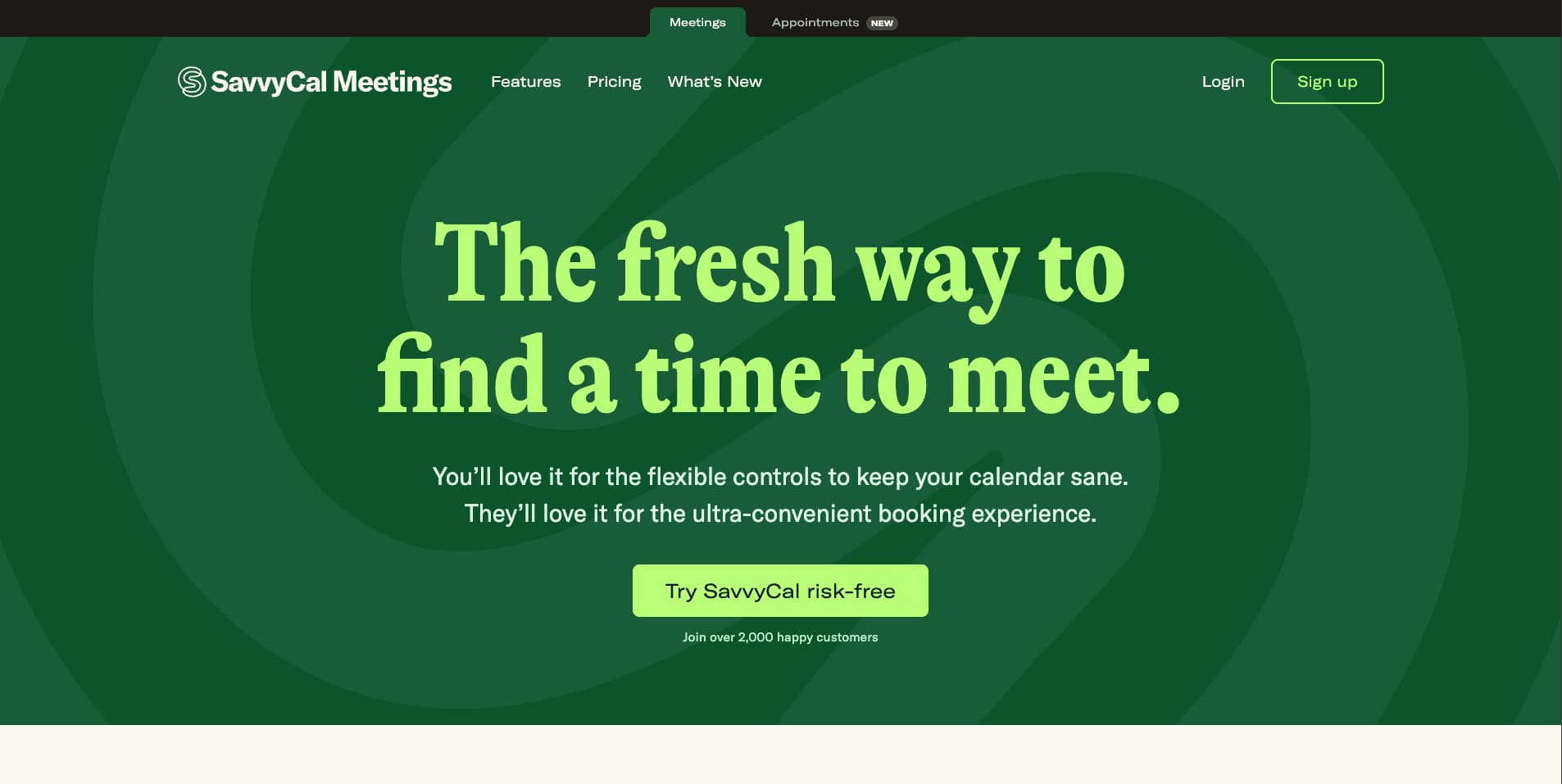 SavvyCal screenshot 1