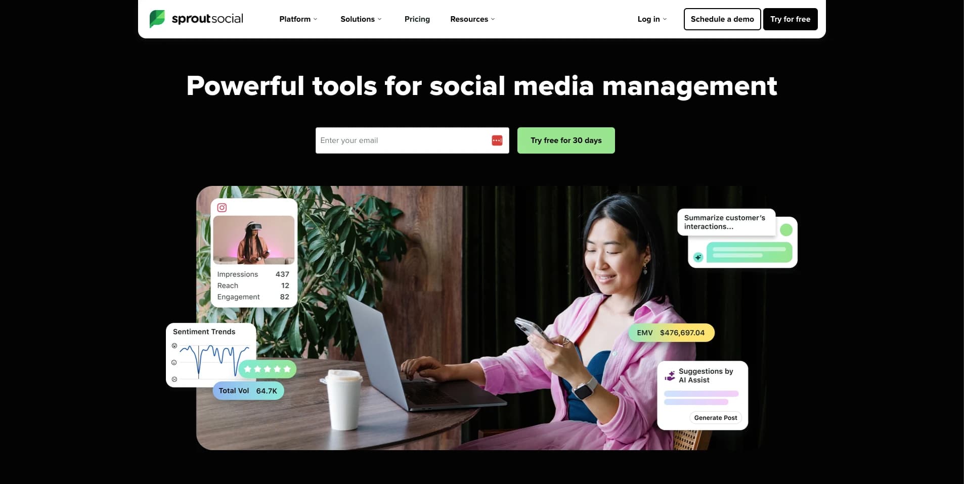 Sprout Social screenshot 1