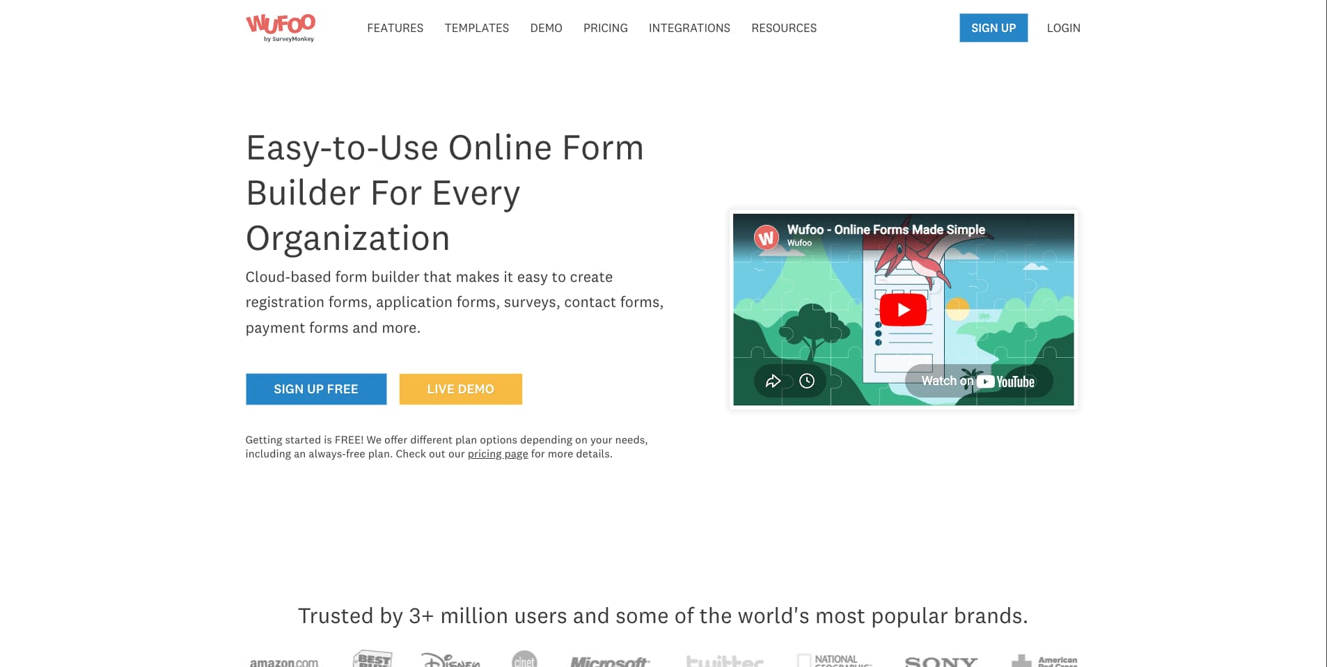 Wufoo screenshot 1