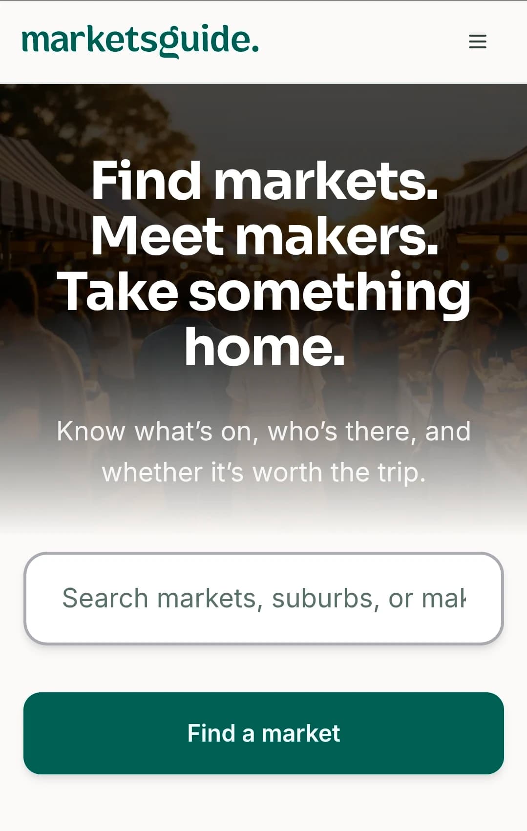 MarketsGuide screenshot 1