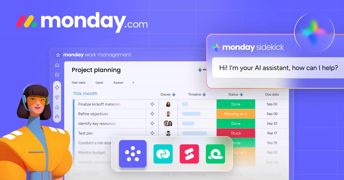 Monday.com screenshot 1