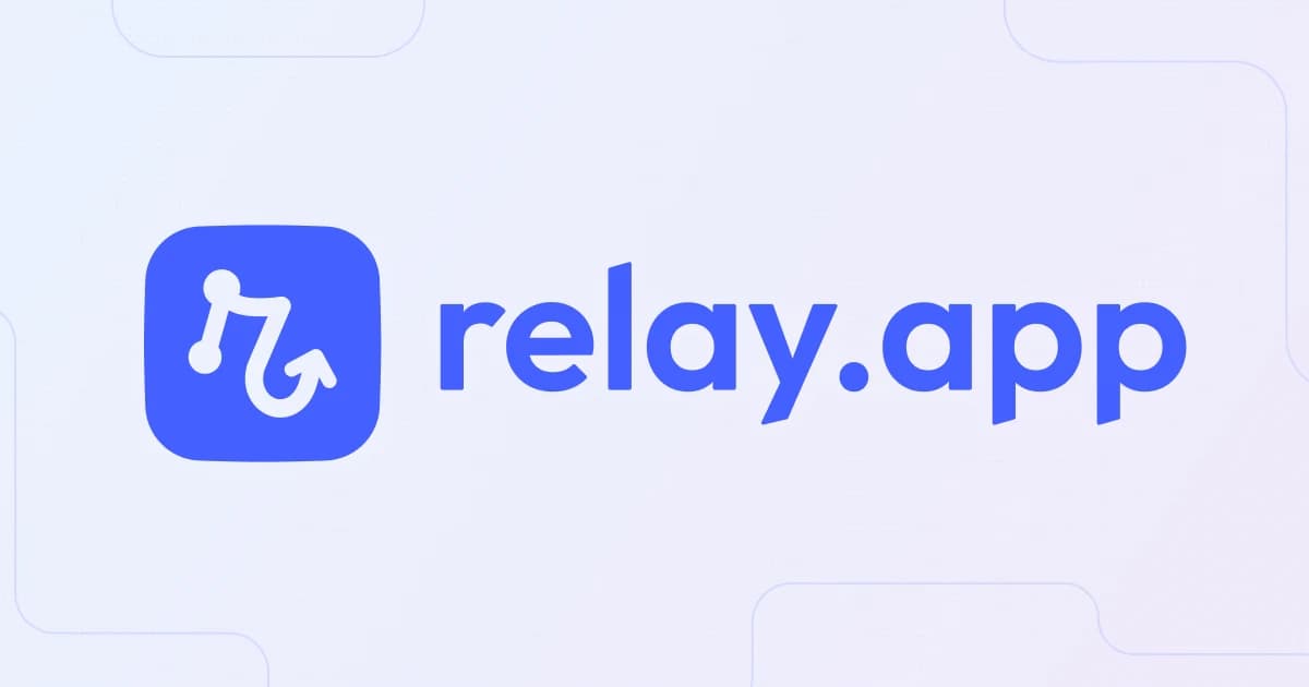Relay.app screenshot 1