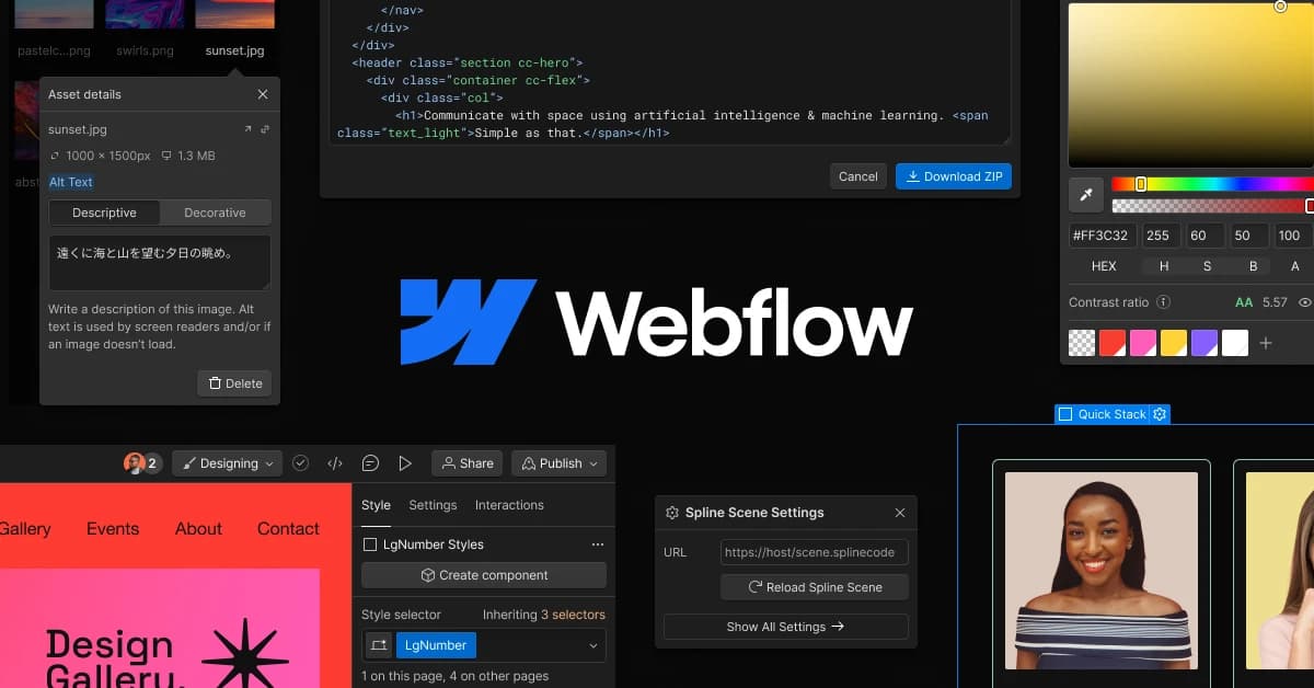Webflow Ecommerce screenshot 1