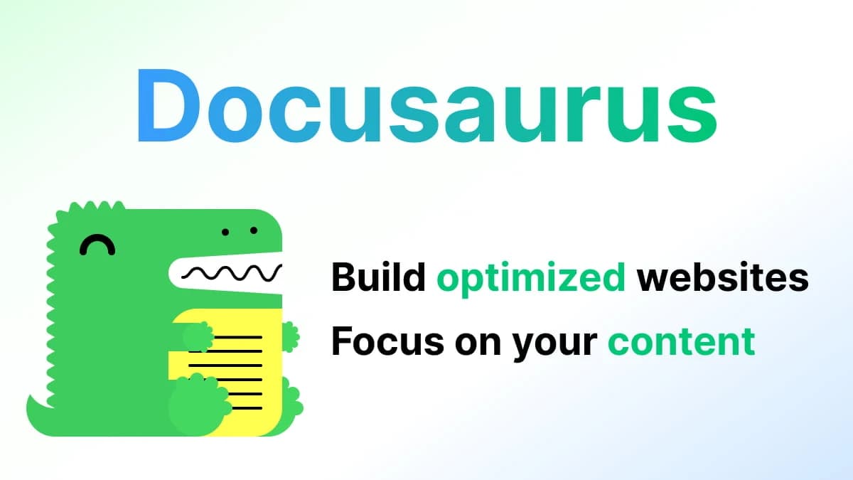 Docusaurus screenshot 1