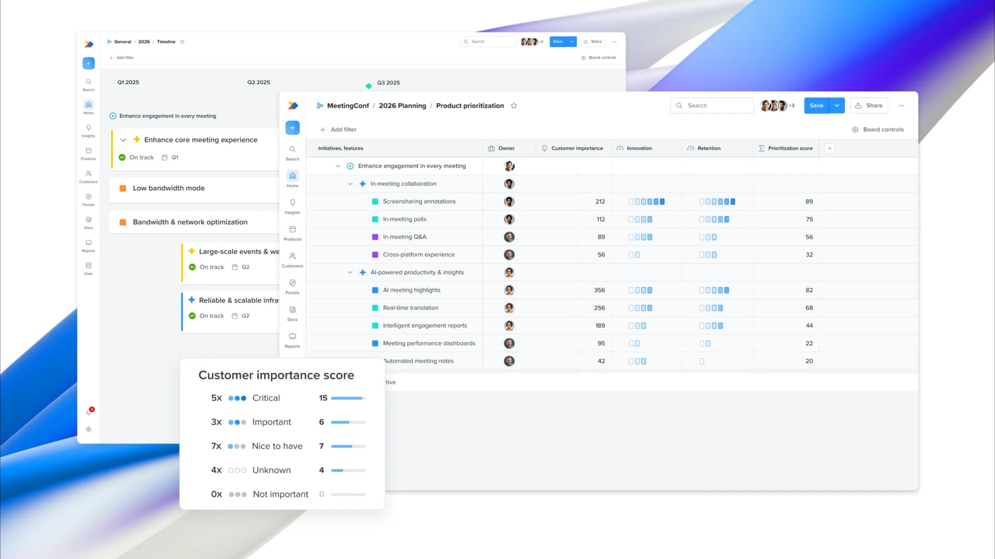Productboard screenshot 1