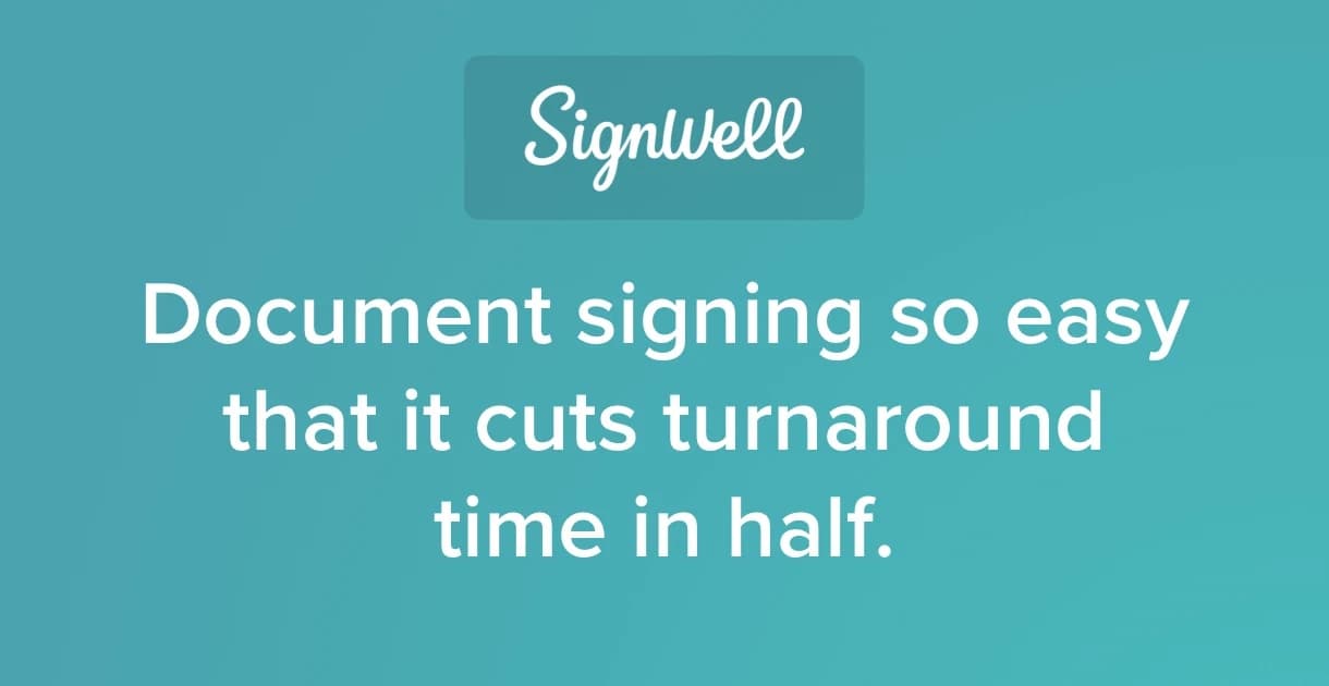 SignWell screenshot 1