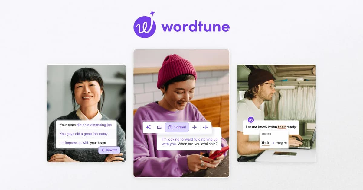 Wordtune screenshot 1