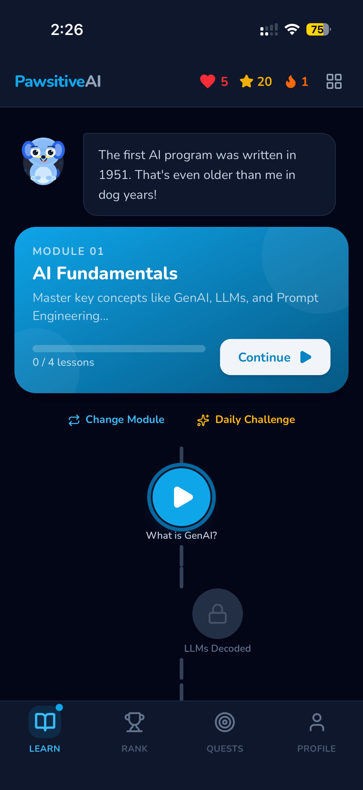 Pawsitive AI screenshot 1