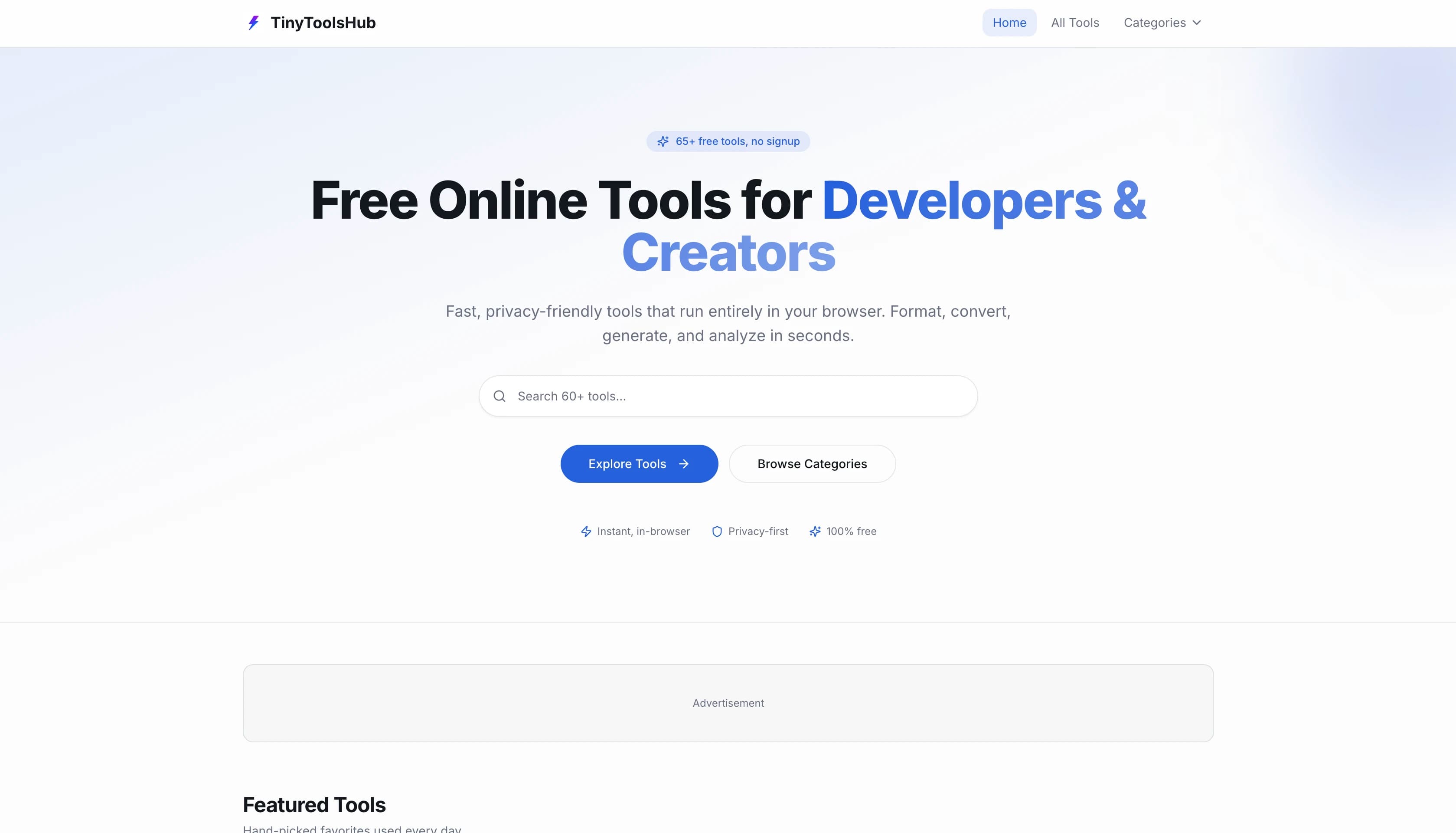 Tiny Tools Hub screenshot 1