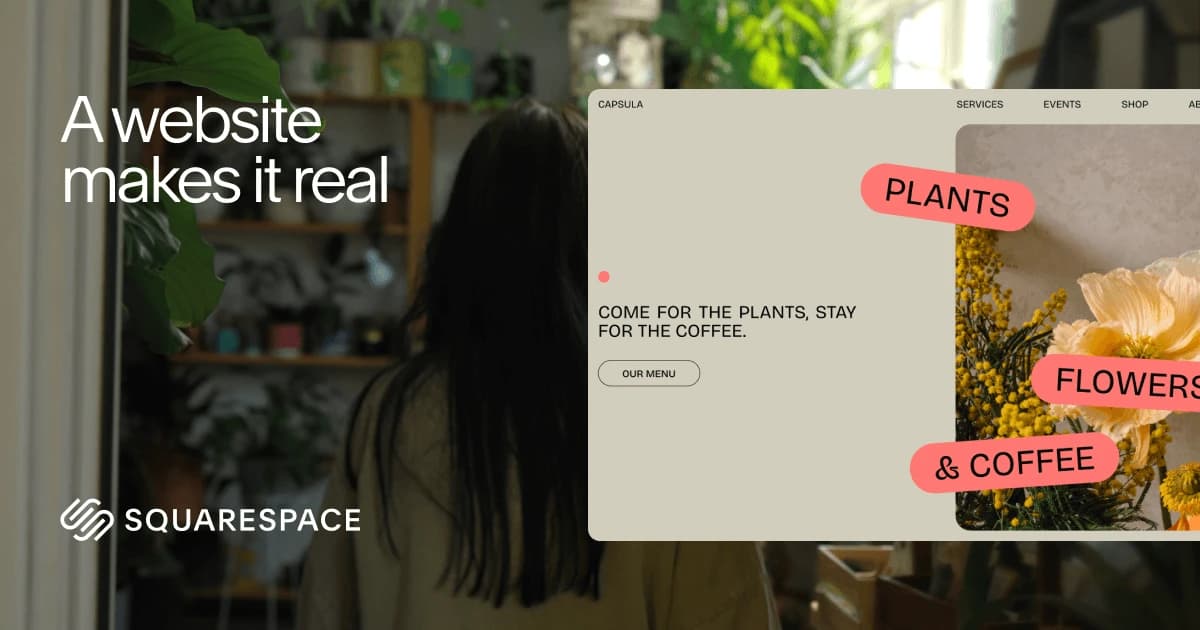 Squarespace screenshot 1
