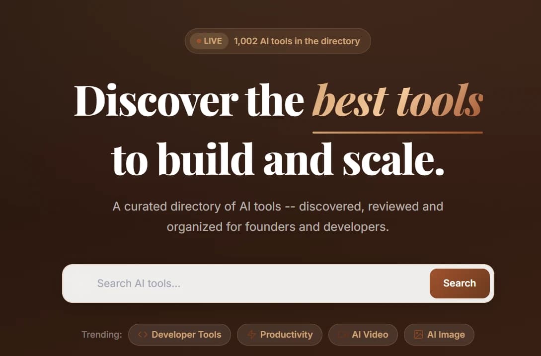 Directory For AI screenshot 1