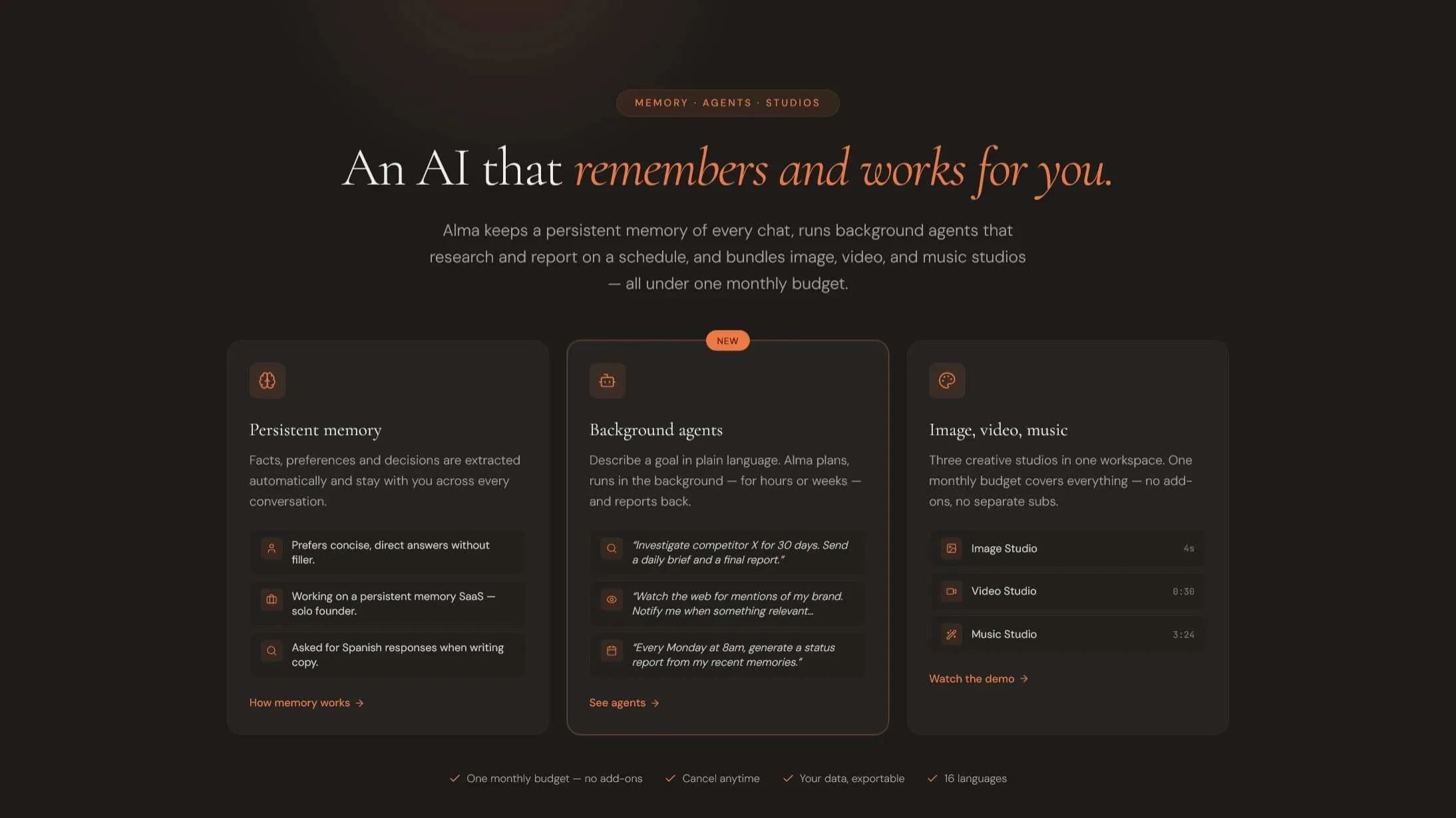 Alma by Olivares AI screenshot 1