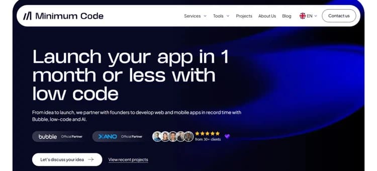 Minimum Code screenshot 1