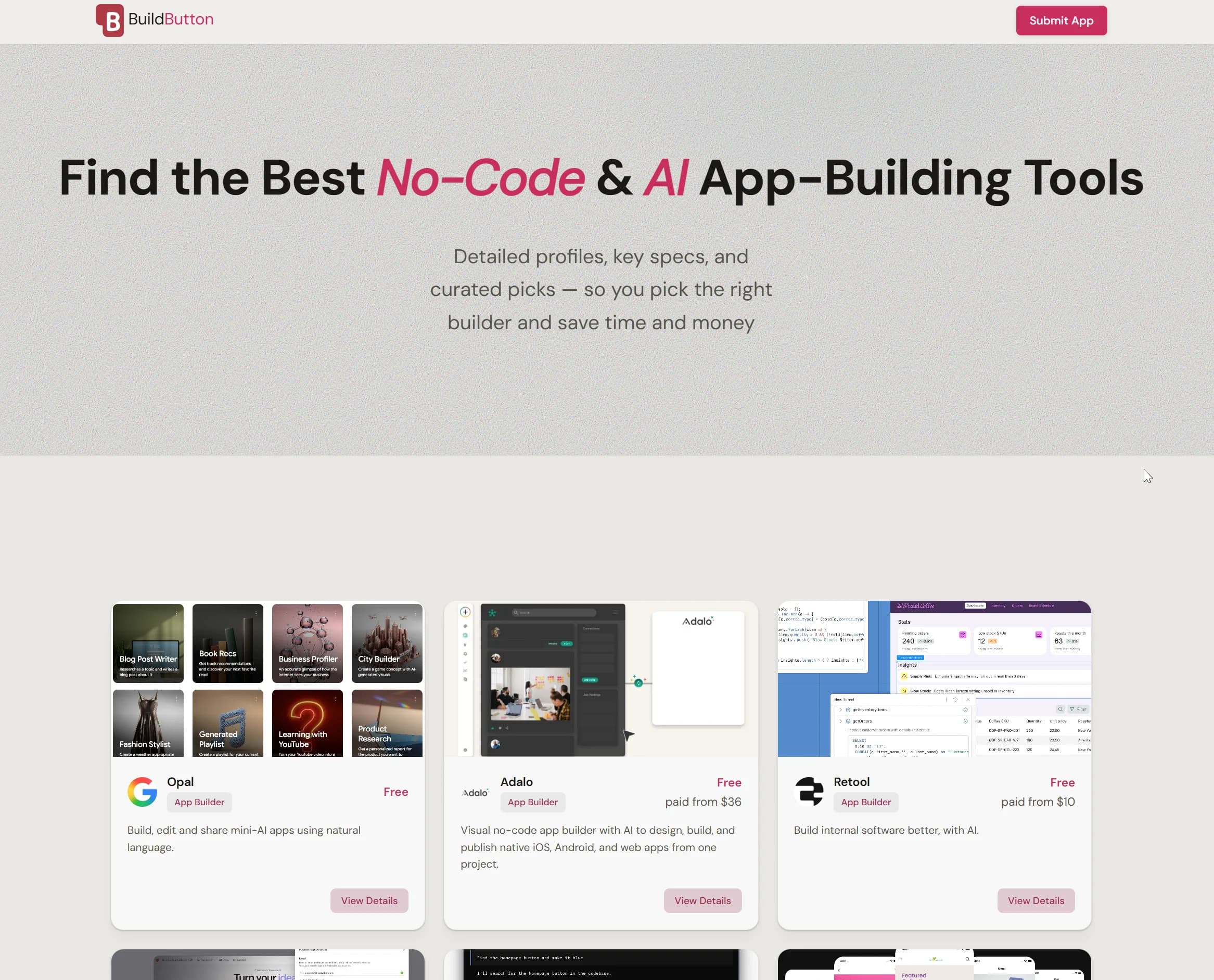 BuildButton screenshot 1
