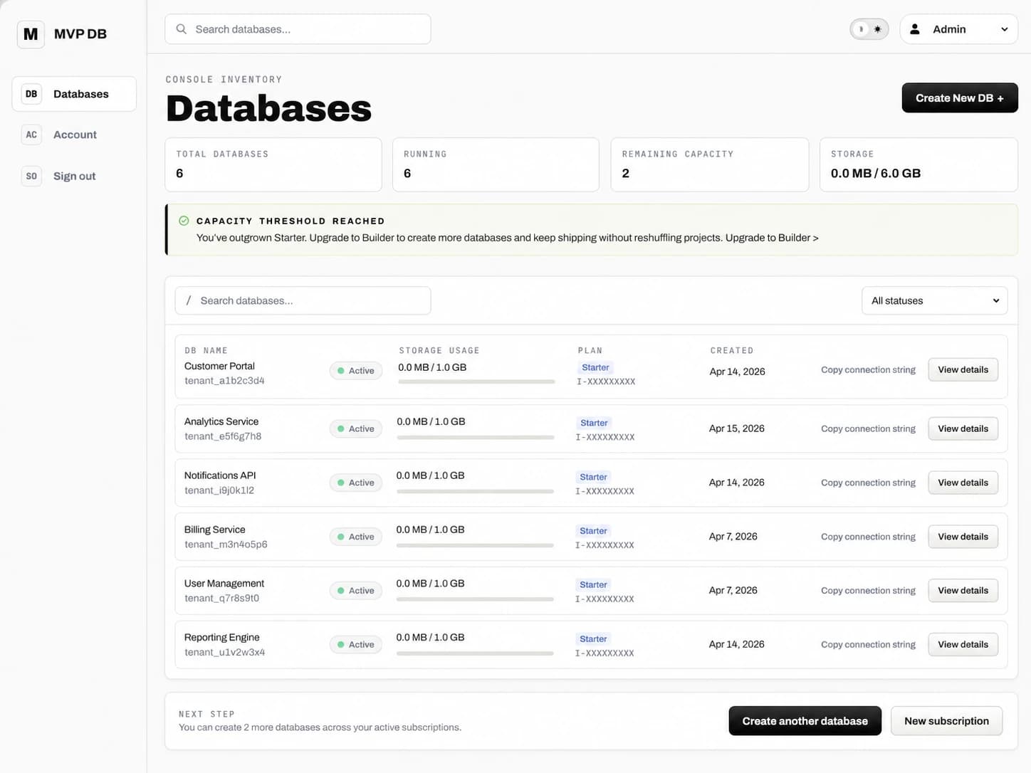 MVP-DB screenshot 1