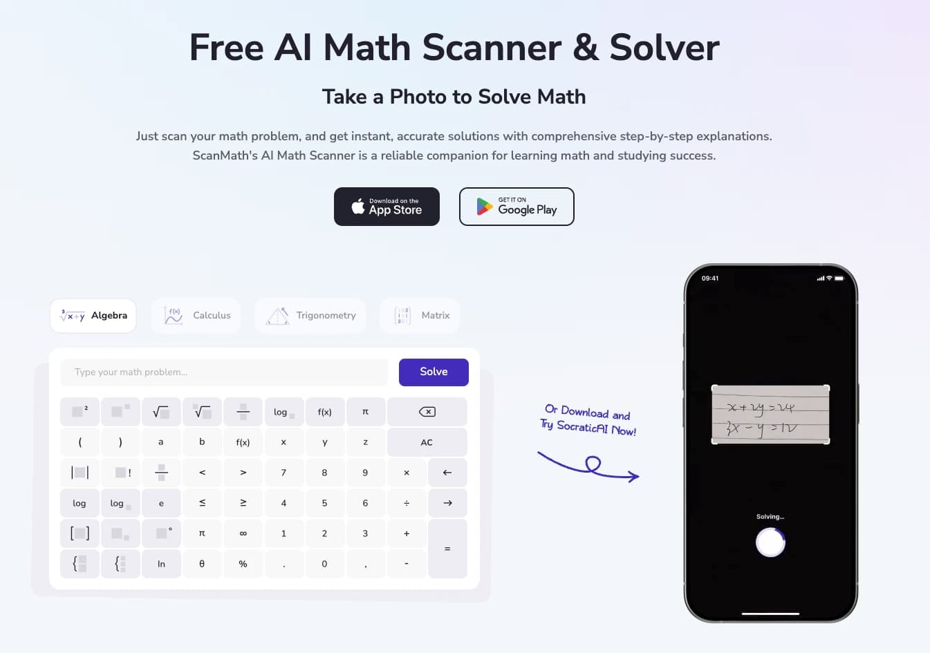 ScanMath screenshot 1