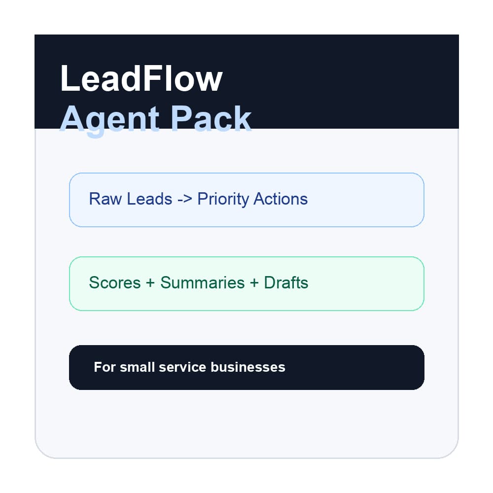 LeadFlow Agent Pack logo