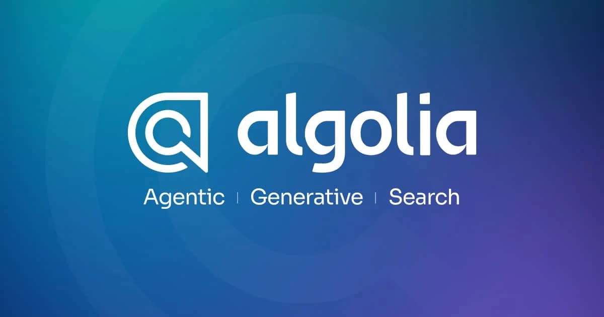 Algolia screenshot 1