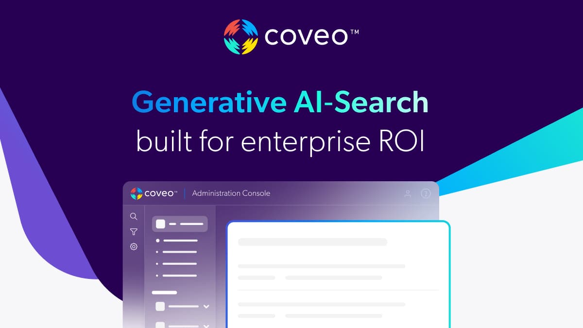 Coveo screenshot 1
