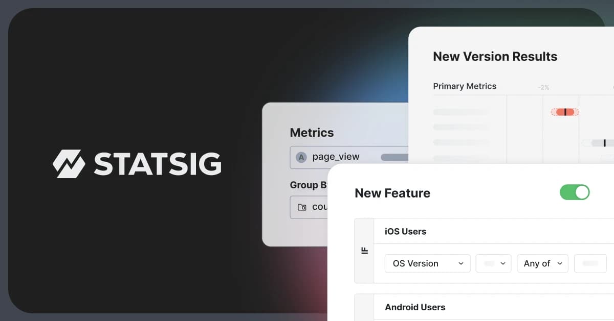 Statsig screenshot 1