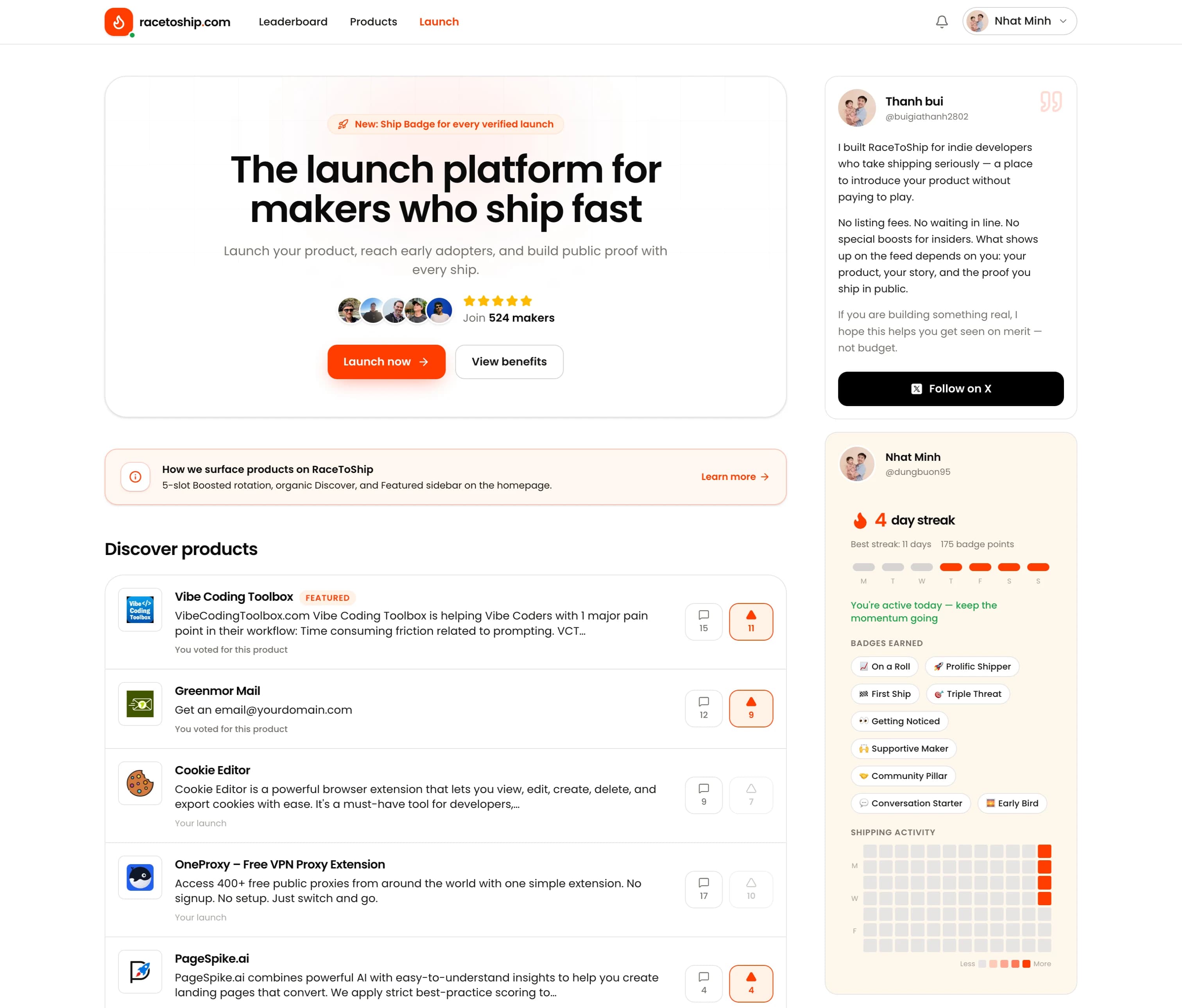 RaceToShip screenshot 1