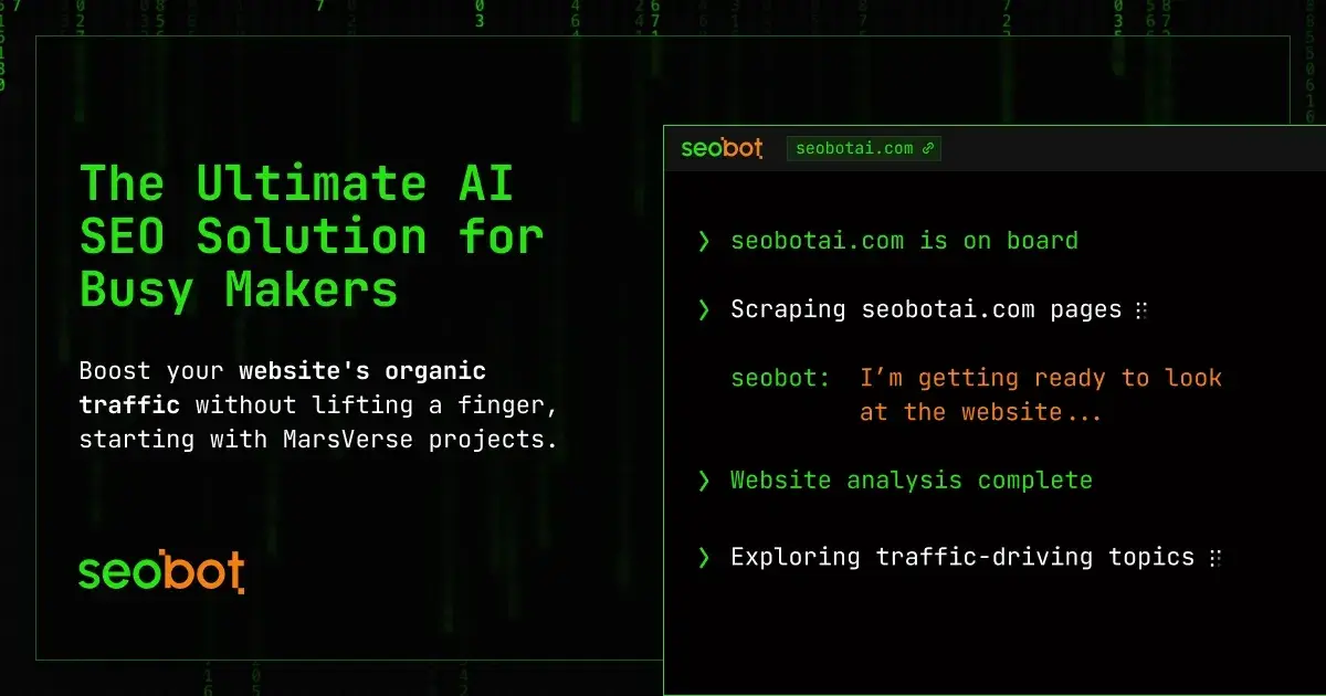 SEObot screenshot 1