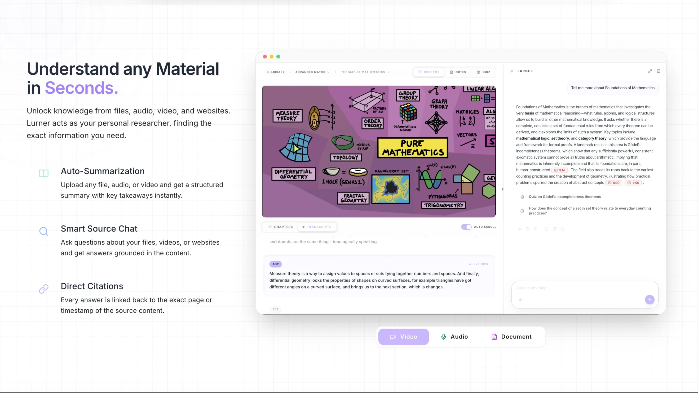 Lurner screenshot 1