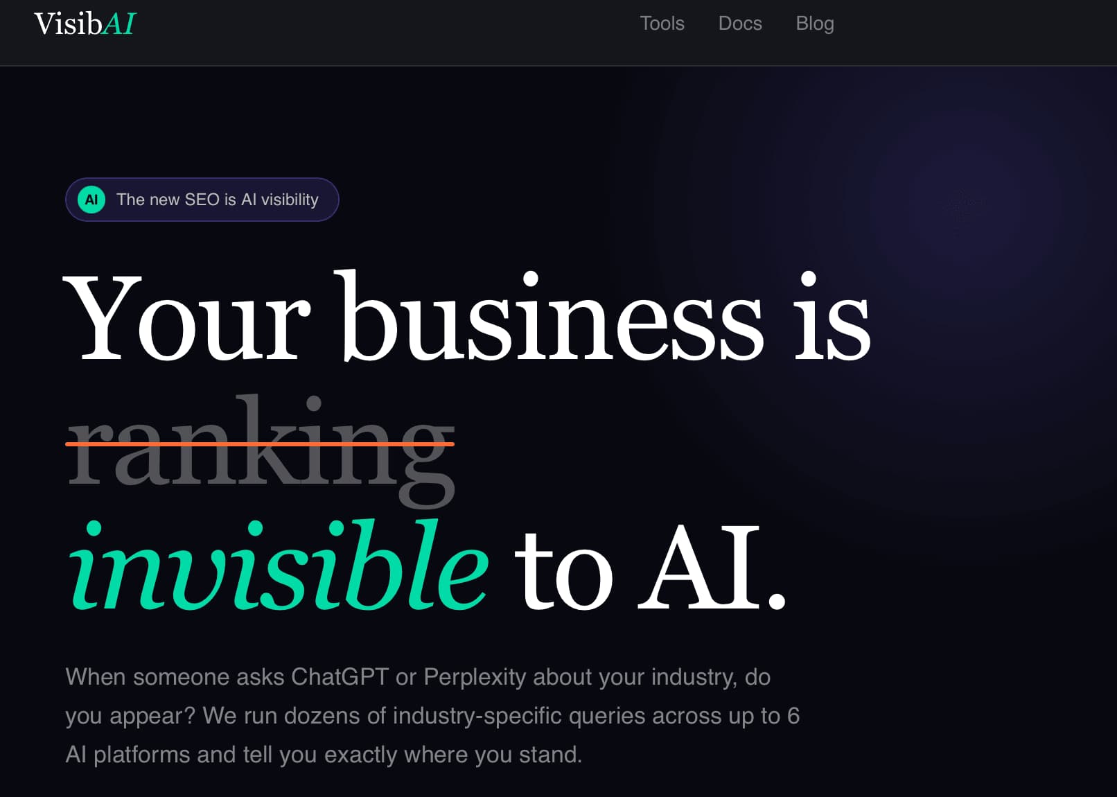 VisibAI screenshot 1