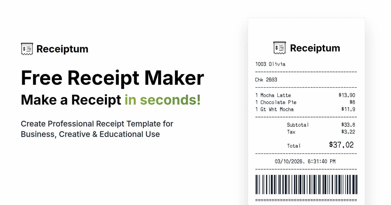 Receiptum screenshot 1