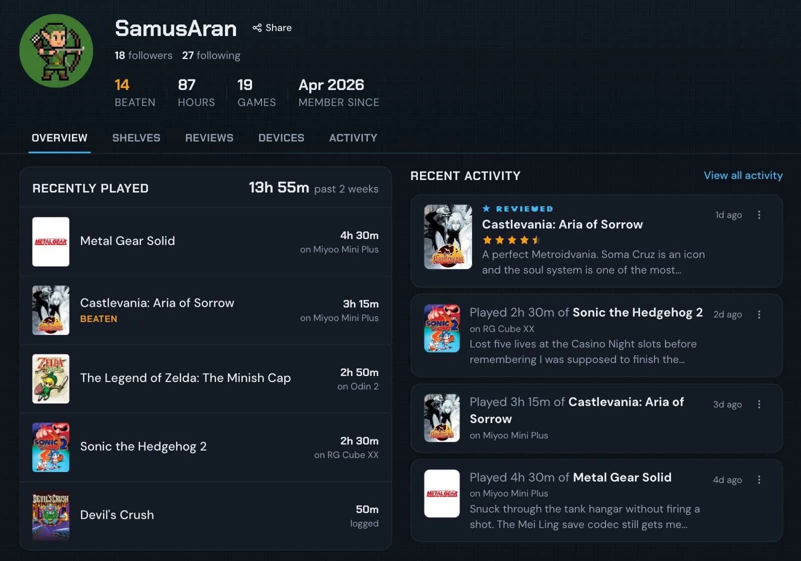 retroshelf screenshot 1