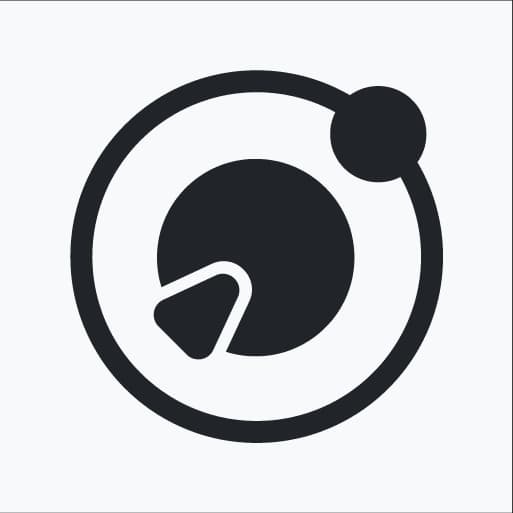 Flowton: the "time particle" logo