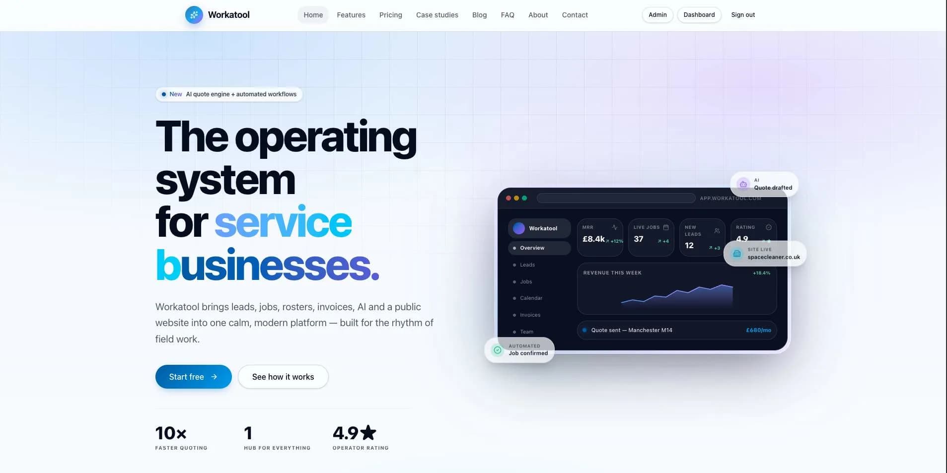 Workatool screenshot 1