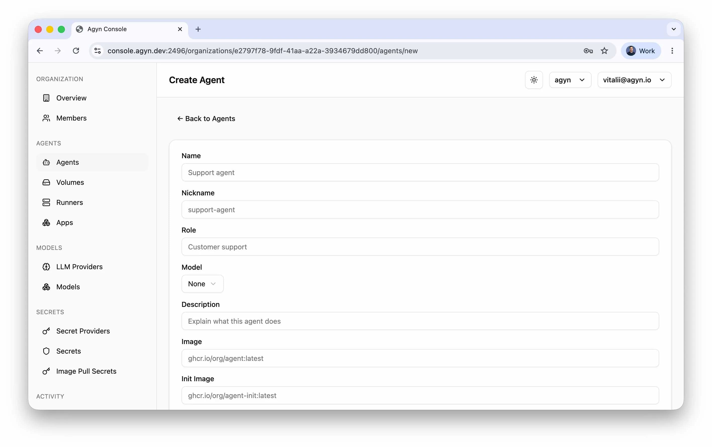 Agyn screenshot 1