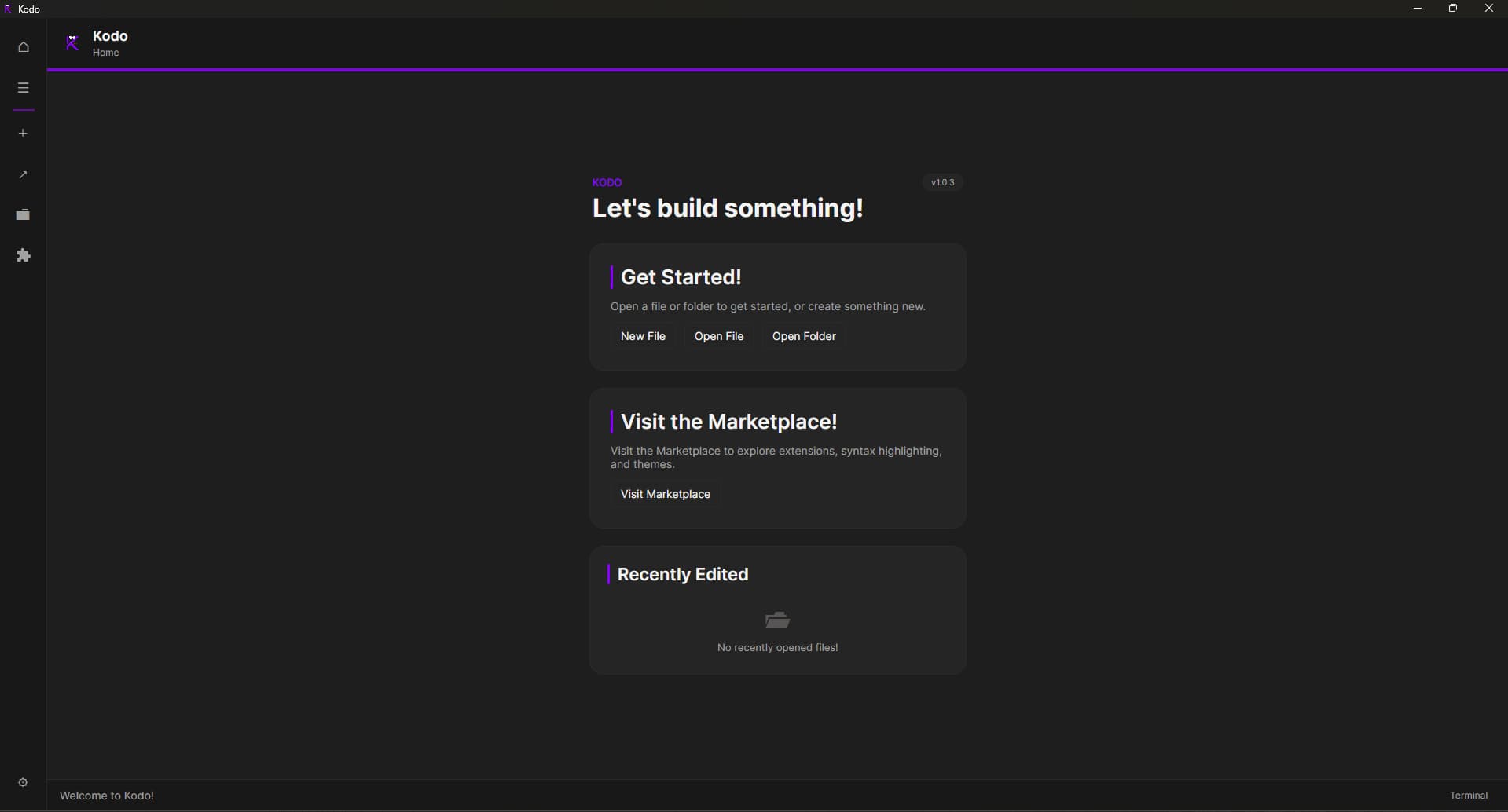 Kodo screenshot 1