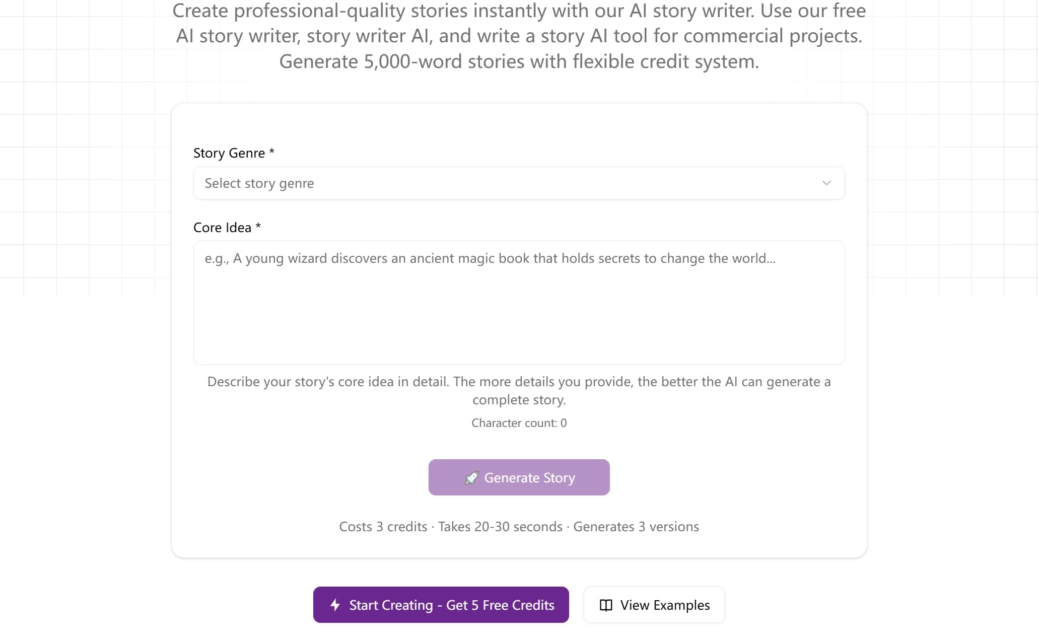 AI Story Writer screenshot 1