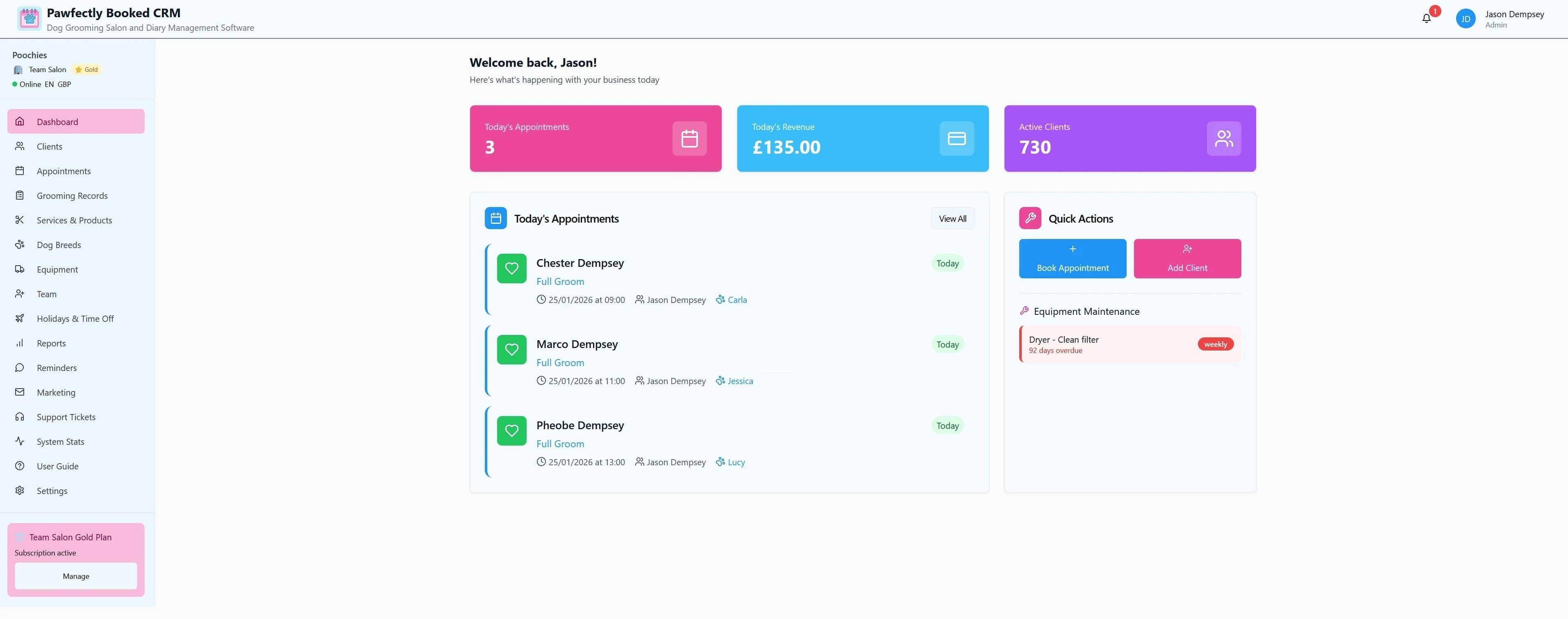 Pawfecly Booked screenshot 1