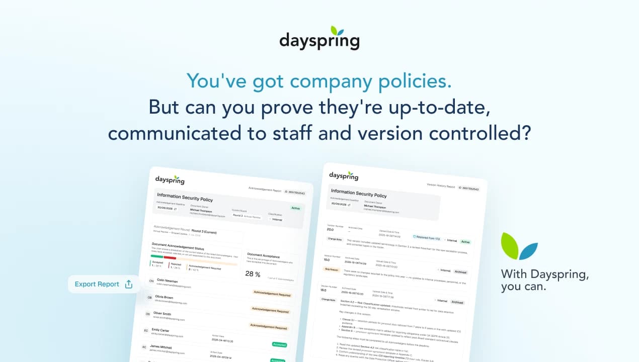 Dayspring Software screenshot 1