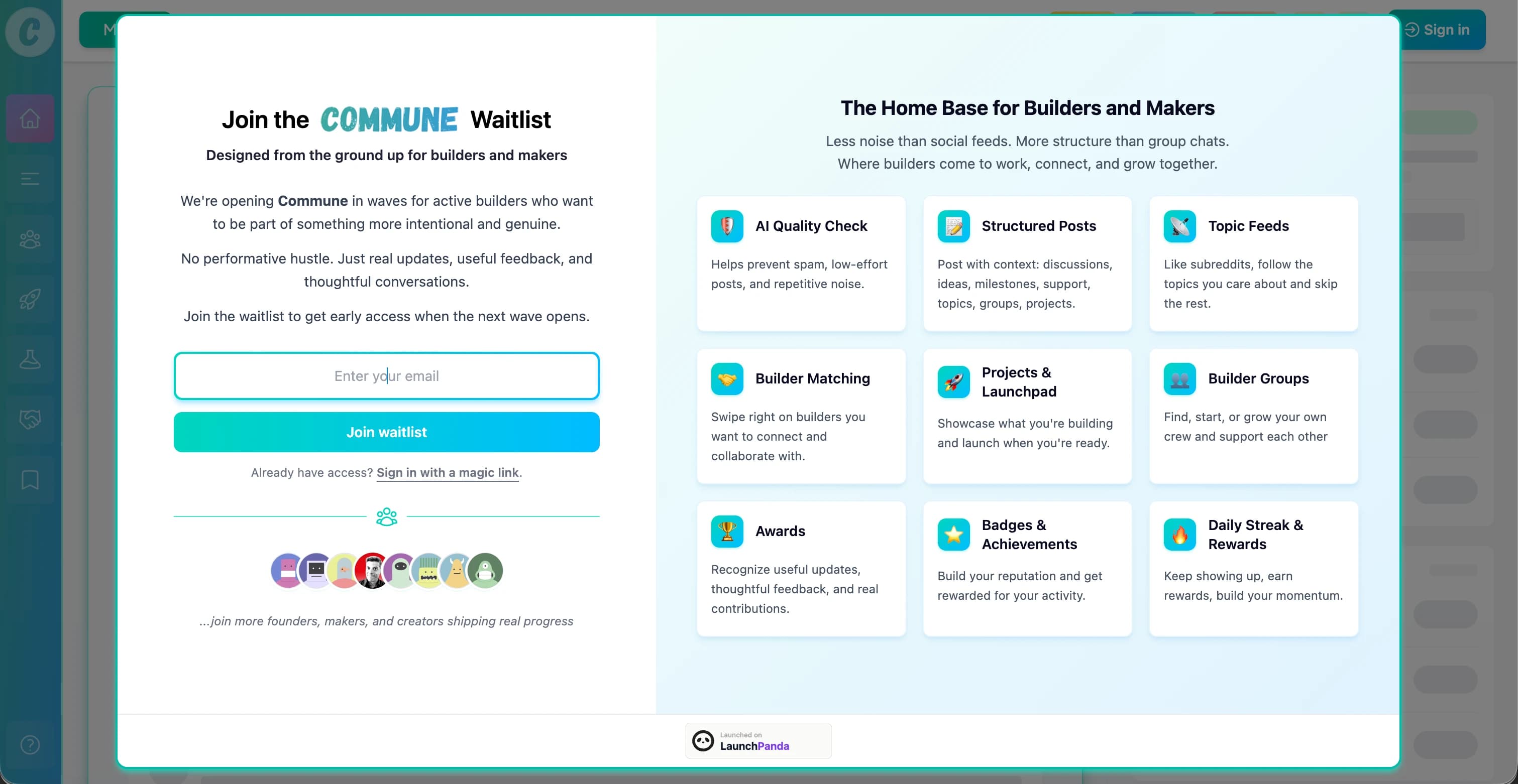 Commune screenshot 1