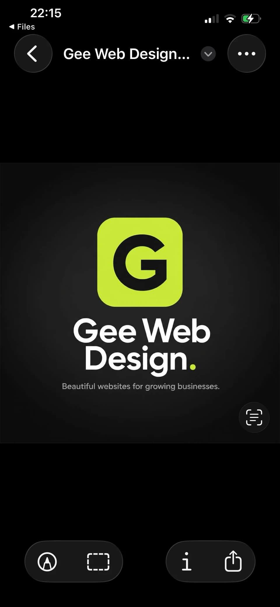 Gee Web Design logo