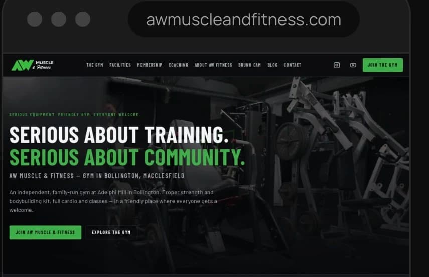 Gee Web Design screenshot 1